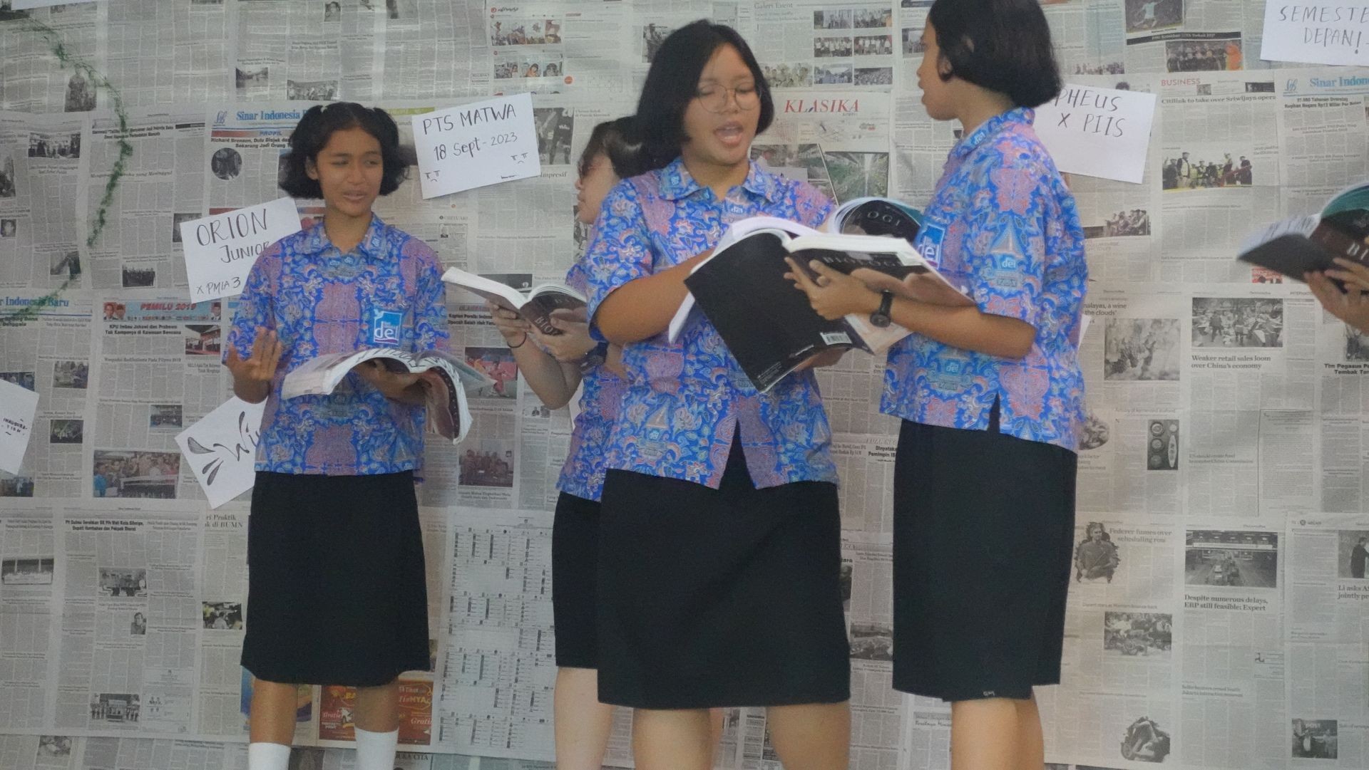 Ketika belajar diangkat ke panggung
